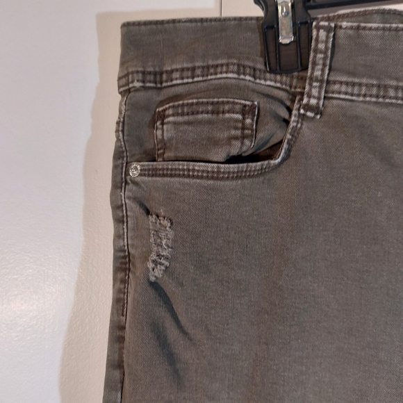 Love & Legend olive skinny jeans - Picture 4 of 6